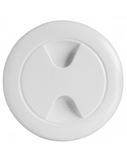 Tappo ispezione in polipropilene con viti di fissaggio invisibili